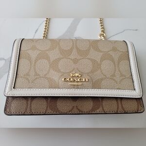 Authentic Coach Snakeskin Crossbody